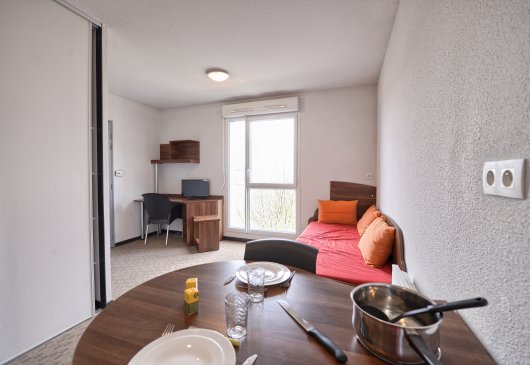 Studio tout équipé pour 2