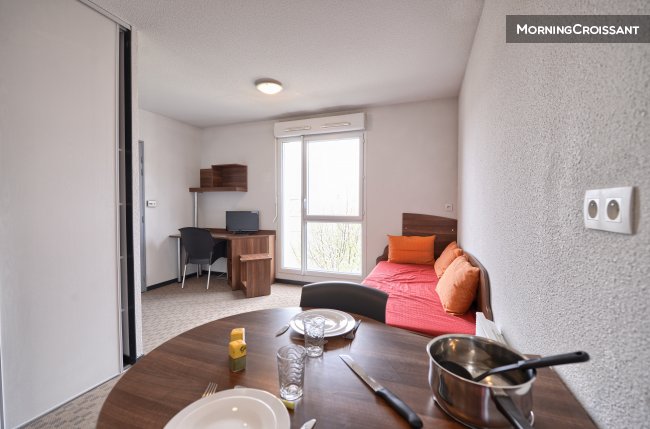 Studio tout équipé pour 2