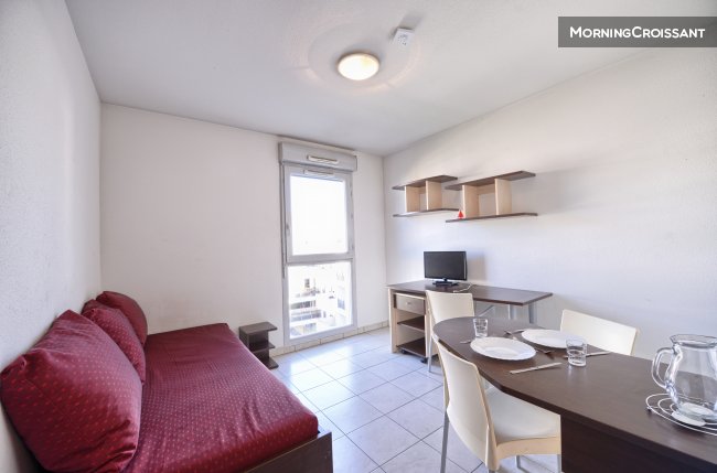 Studio proche gare de Villeurbanne