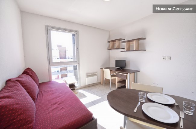 Studio dans résidence calme