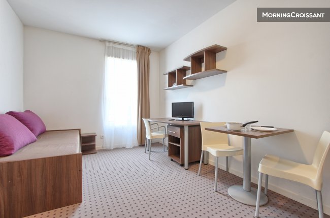 Studio calme sur Paris