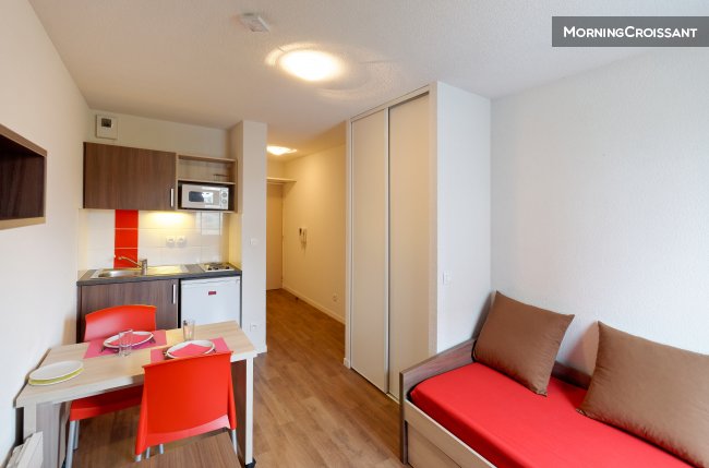 Studio lumineux sur Nantes