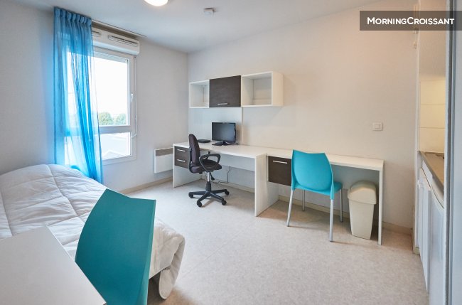 Studio lumineux sur Rouen