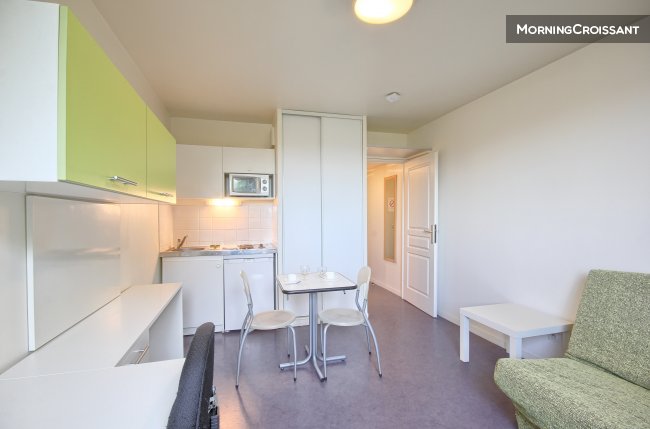Studio équipé avec parking