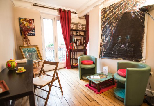 Studio avec balcon et climatisation