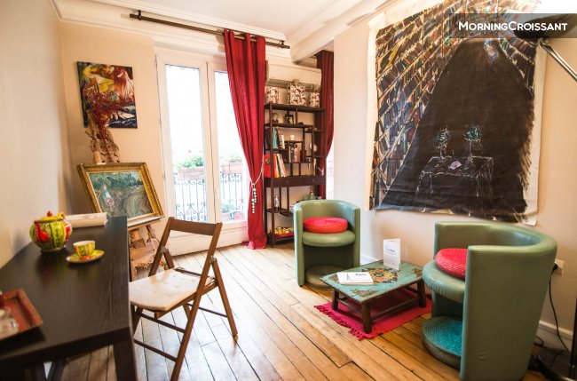 Studio avec balcon et climatisation