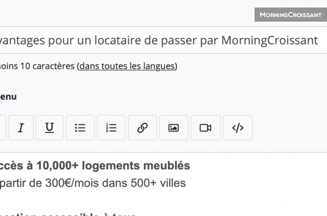 Bonjour super appartement charmant