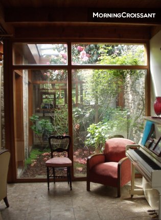 Maison dans un jardin ctr Quimper