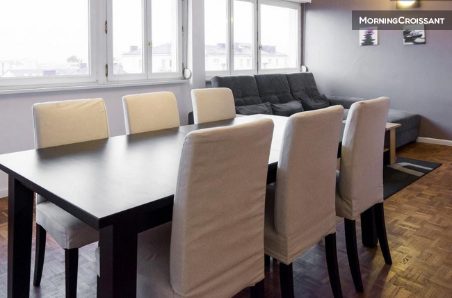 Lit confortable en appart (dortoir)