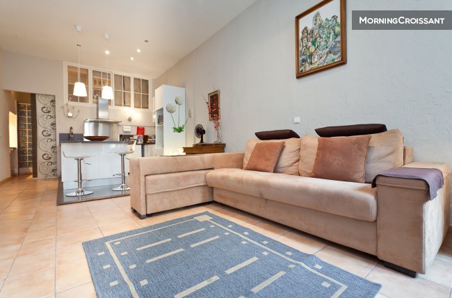 Beau studio Rare Saleya ville/mer