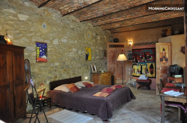 Jardin et chambre indépendante