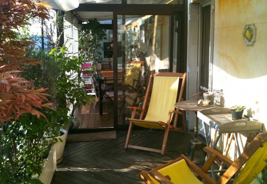 Appartement charme, terrasse, 105m2