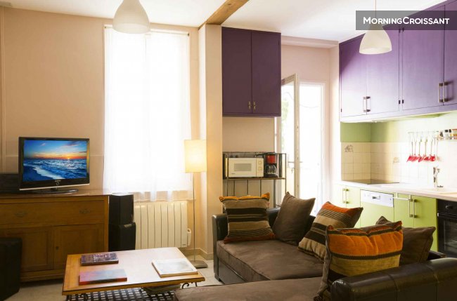 APPARTEMENT-70m²-Cour/Jardin-Garage