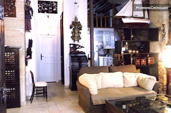 Appart original pour 4 personnes