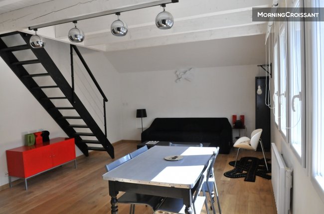 Studio Duplex Annecy dans maison