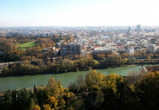 Panorama sur Lyon