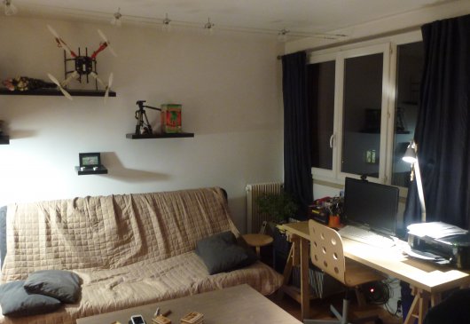 2p, calme, pratique, proche Paris