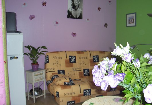 Joli studio avec grande terrasse