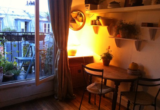 Studio charmant vue sur Tour Eiffel