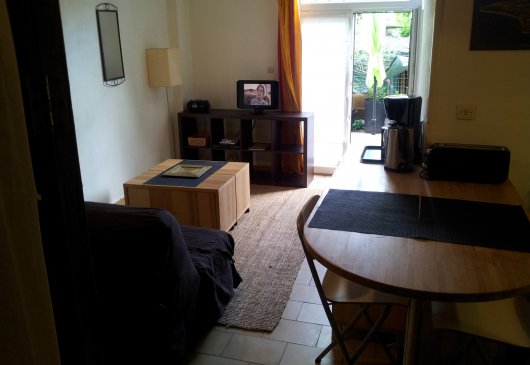 Studio +  terrasse centre ville