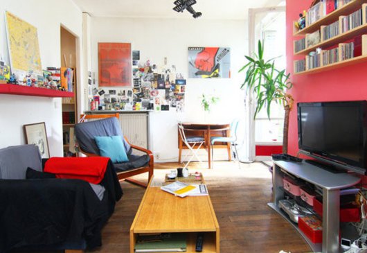 Super Apt/balcon Paris 11e branché