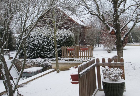 Chalet meublé calme et lumineux