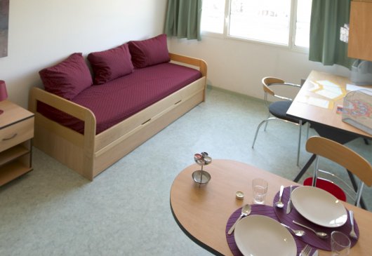 Studio 18m² en résidence calme