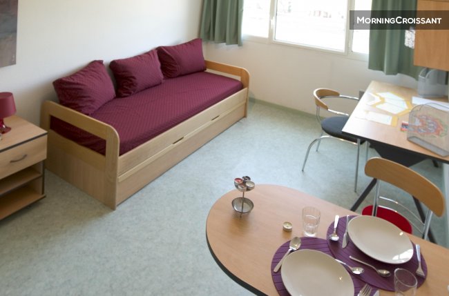 Studio 18m² en résidence calme