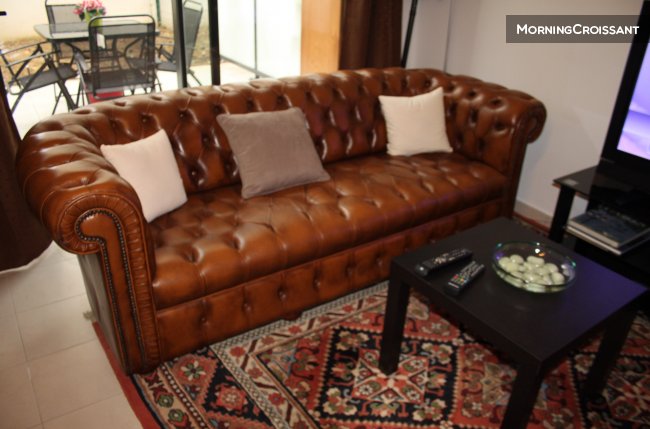 Grand studio neuf avec jardin