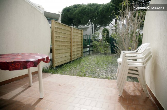 Studio en Rez de jardin