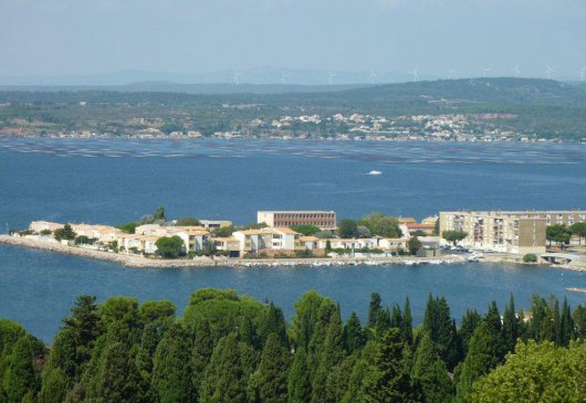 Sète vue mer/étang - chambre double