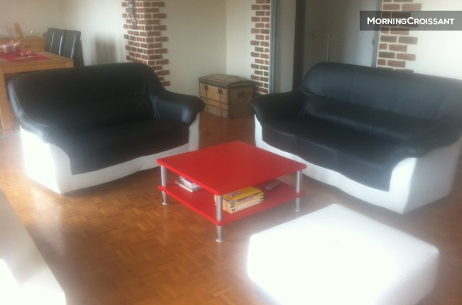 Grand appartement centre ville 6per