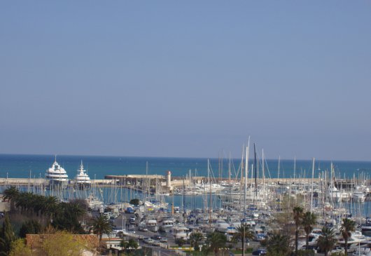 Vue imprenable depuis balcon