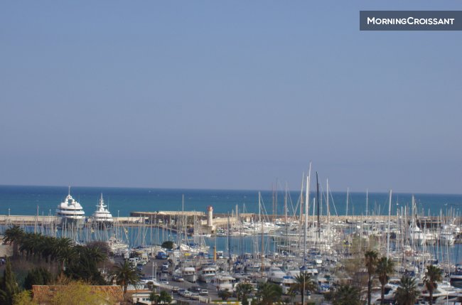 Vue imprenable depuis balcon