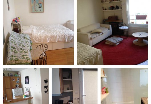 Très calme studio Paris 15e