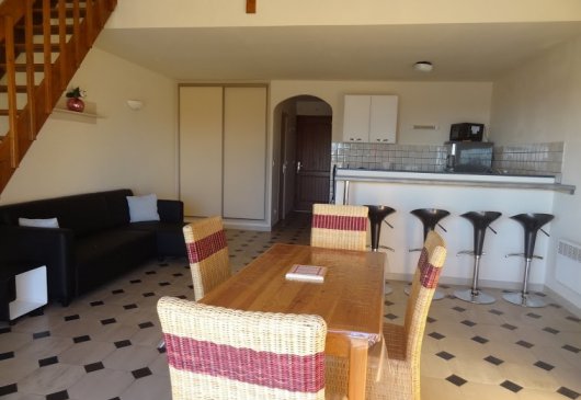 Bel appartement en Duplex, vue mer