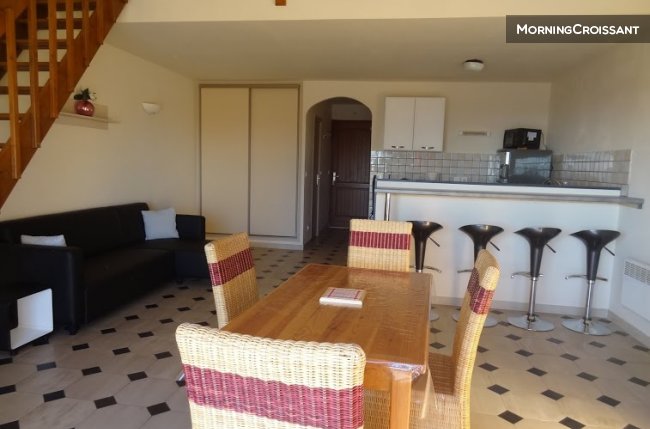 Bel appartement en Duplex, vue mer