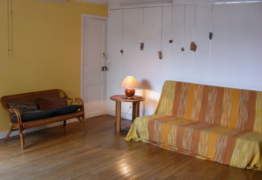 Un studio en plein ciel de Paris