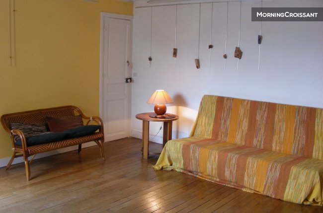 Un studio en plein ciel de Paris