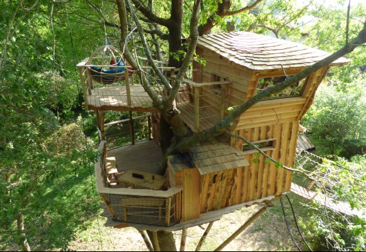Cabane perchée