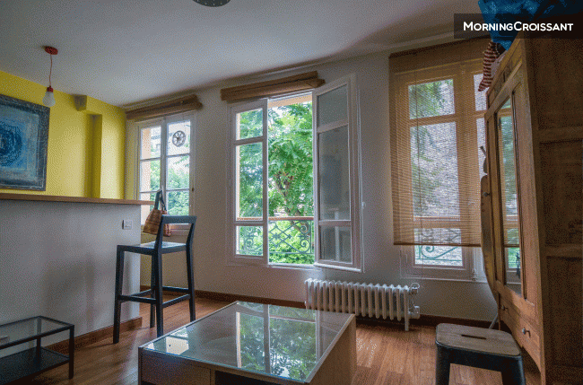 Studio lumineux à Ménilmontant