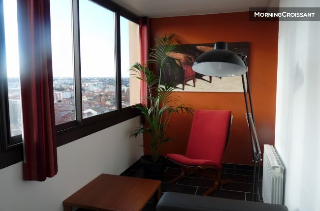 Loft avec vue sur Toulouse