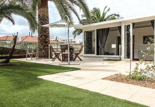 Les Palmiers, jardin, solarium...