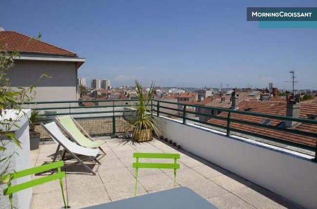 Studio Toit Terrasse Centre Ville