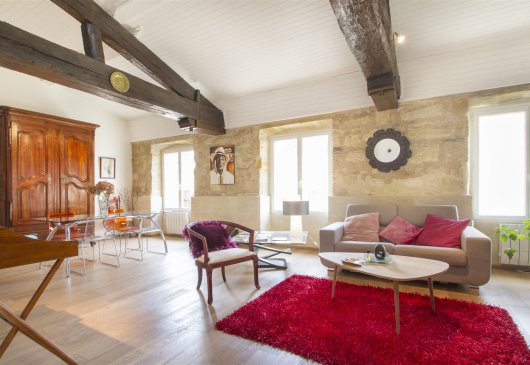 Appartement T2 spacieux et atypique