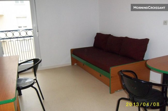 Studio avec vue sur cour