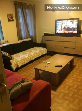 2 pieces proche Buttes Chaumont