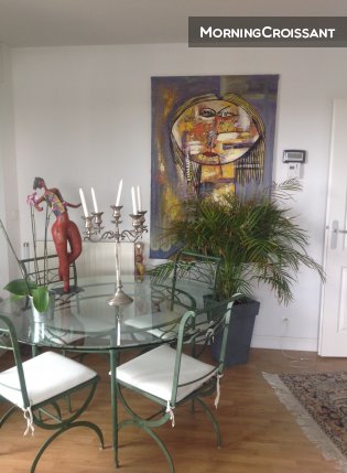 Chambre avec salle de bains  