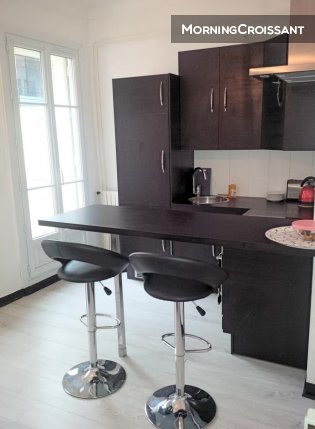 T2 avec terrasse au centre de Nice