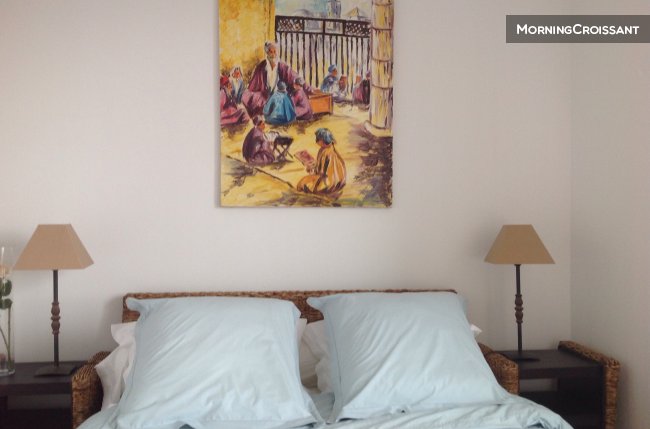 Chambre sur terrasse